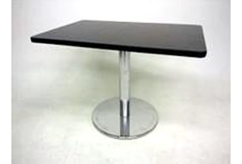 商談テーブル 黒天板(W900×D600×H650)