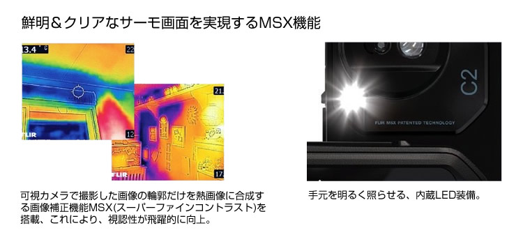 サーモグラフィーカメラ FLIR