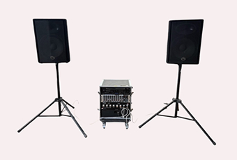 簡易音響システム 300W