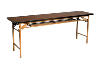 会議用テーブル 天板木目(W1200×D600×H700)
